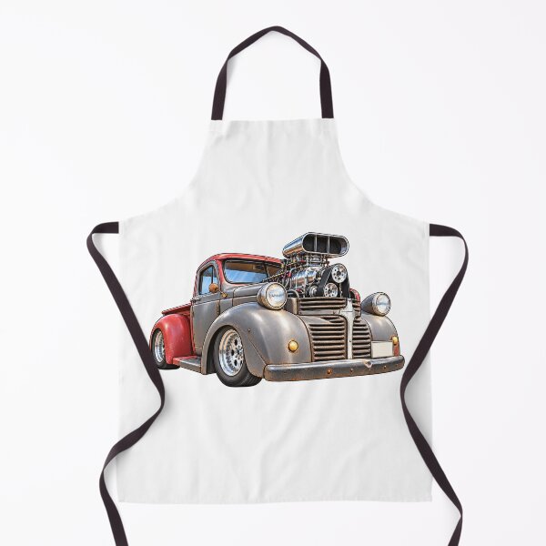 Item preview, Supercharged Street Rod Pickup – Automotive Caricature designed and sold by Russell Thorne.