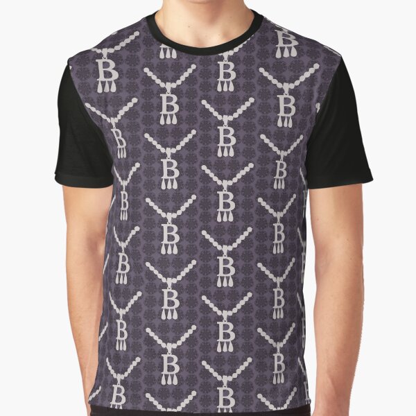Anne Boleyn B necklace with tudor rose Graphic T-Shirt