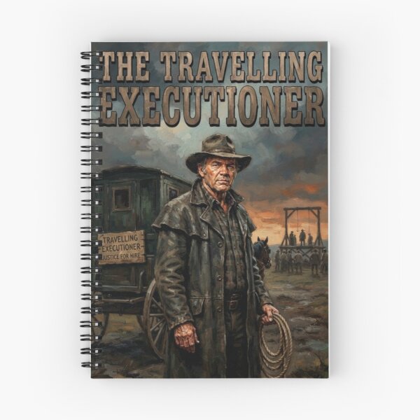 Item preview, The Travelling Executioner Fine Art Tribute designed and sold by Art's Diner.