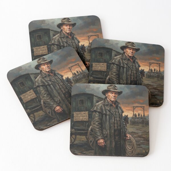 Item preview, The Travelling Executioner Fine Art Tribute designed and sold by Art's Diner.