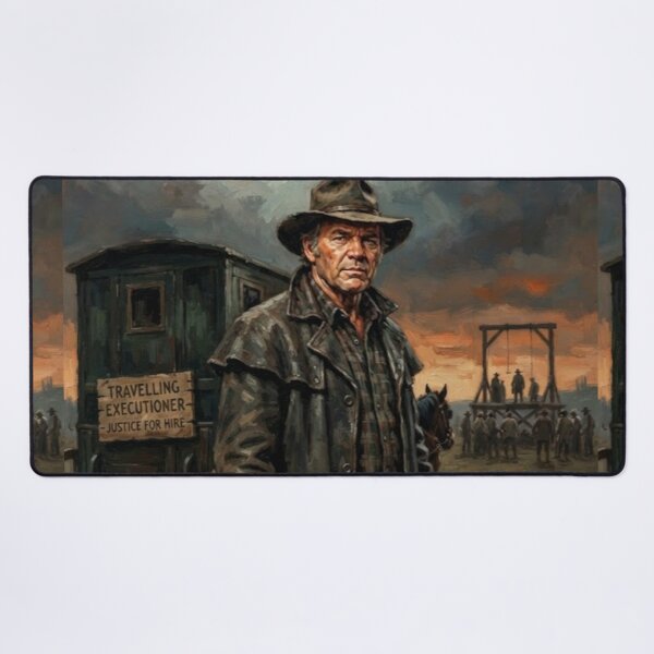 Item preview, The Travelling Executioner Fine Art Tribute designed and sold by Art's Diner.
