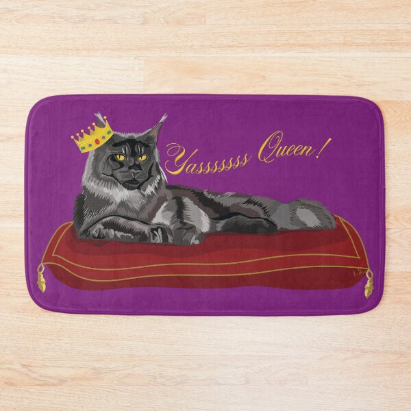 Item preview, Yas Queen Maine Coon designed and sold by CraicinDesigns.