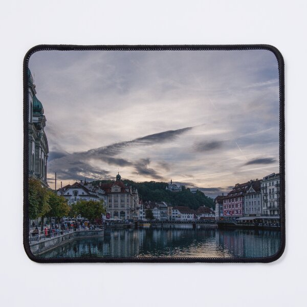 Item preview, Riverside Panorama of Lucerne Historic Buildings designed and sold by dkl4u.