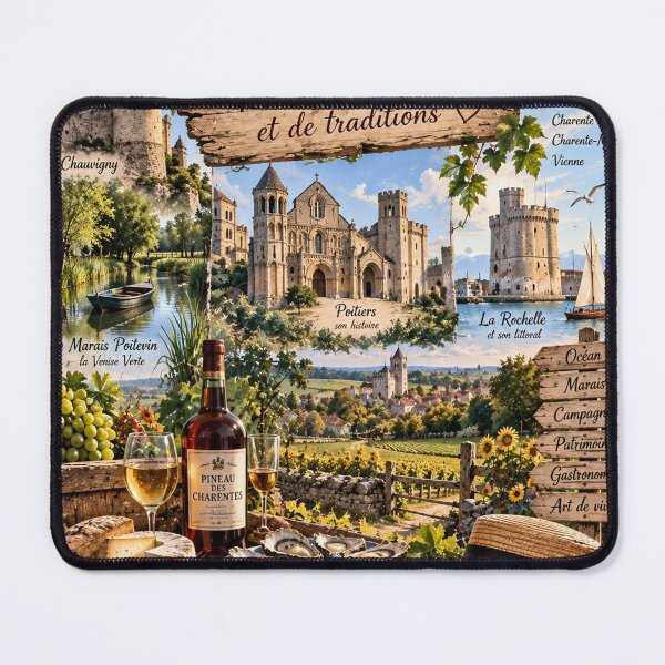 Item preview, Poitou-Charentes, land of traditions designed and sold by PIERRES&MAILLESDesign.