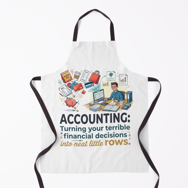 Item preview, Accounting: Turning your terrible financial decisions into neat little rows. designed and sold by jrzvibe.