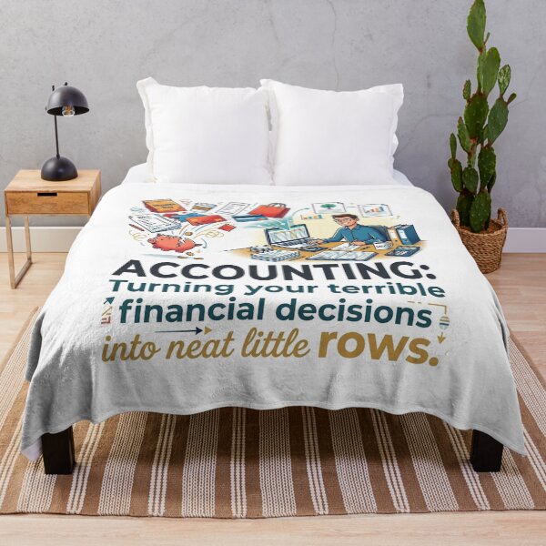 Item preview, Accounting: Turning your terrible financial decisions into neat little rows. designed and sold by jrzvibe.