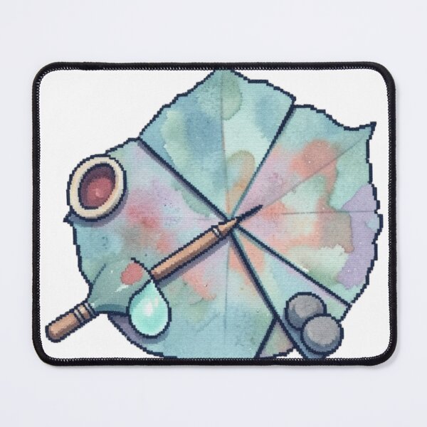 Item preview, Watercolor Leaf Pinwheel designed and sold by seunghus.