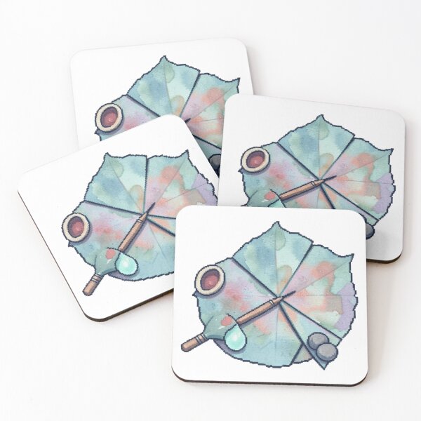 Item preview, Watercolor Leaf Pinwheel designed and sold by seunghus.