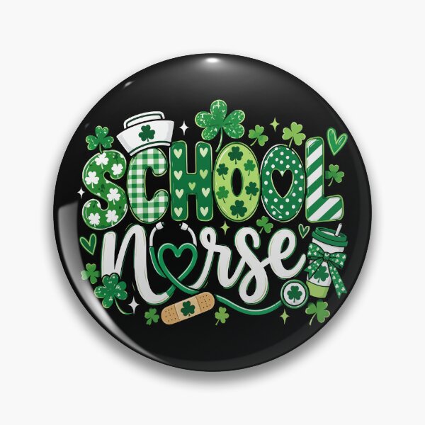 Item preview, SCHOOL NURSE - Saint Patrick's Day / IRISH SCHOOL NURSE designed and sold by YNELENT.