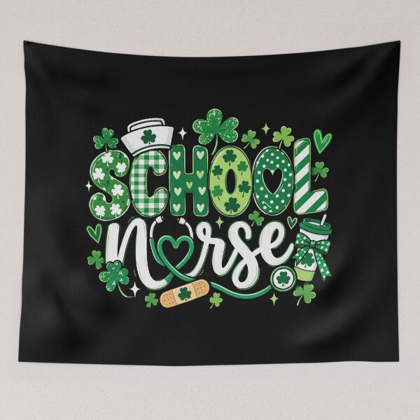 Item preview, SCHOOL NURSE - Saint Patrick's Day / IRISH SCHOOL NURSE designed and sold by YNELENT.