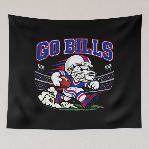 Item preview, Snoopy Woodstock Buffalo Bills - Buffalo Bills designed and sold by TinaQuentin.