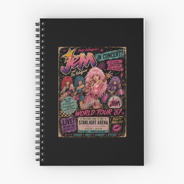 Item preview,  Jem And The Holograms World Tour 87  designed and sold by reytalanz.