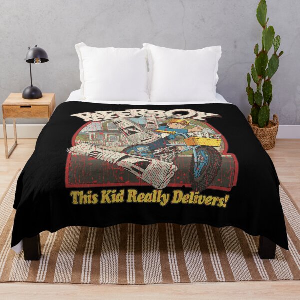 Item preview, Paperboy Vintage Delivering Kid designed and sold by CarolinaFeil.