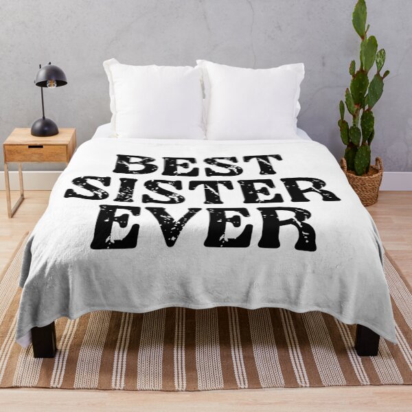 Item preview, Best Sister Ever Typography | Sister Love Gift | Cute Sister Family Design designed and sold by 440CREATIVES.
