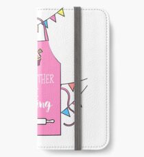 I'd Rather Baking Bake Off Print iPhone Wallet/Case/Skin