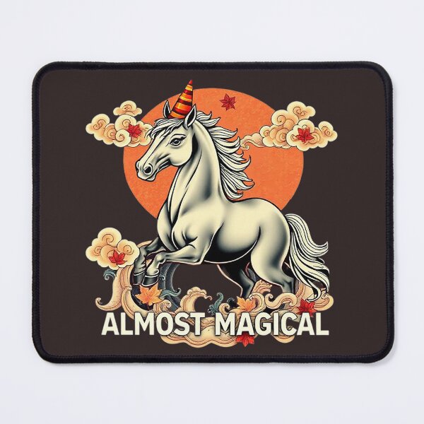 Item preview, Almost Magical Unicorn Vintage Fantasy Horse. designed and sold by Endless7Art.
