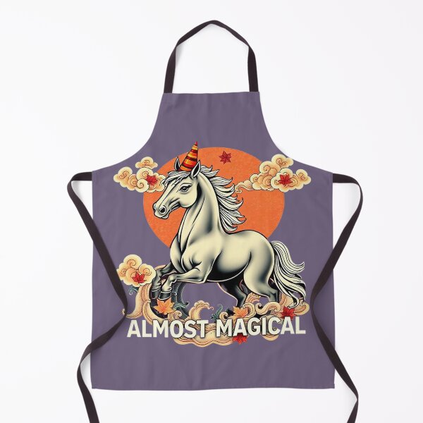 Item preview, Almost Magical Unicorn Vintage Fantasy Horse. designed and sold by Endless7Art.