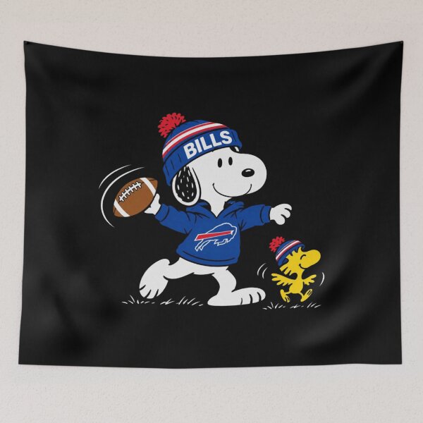 Item preview, Snoopy Buffalo Bills Retro designed and sold by TinaQuentin.