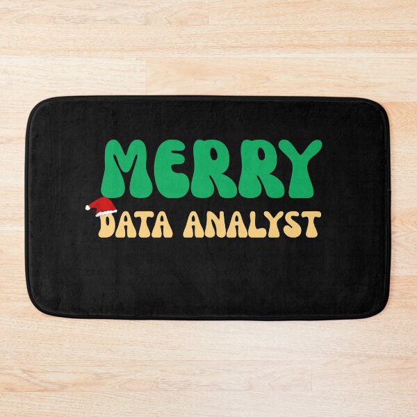 Item preview, Retro Merry Data Analyst Christmas Software Coder designed and sold by mumchaosdesigns.