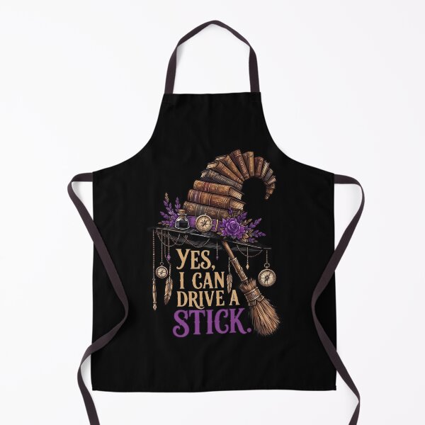 Item preview, Yes, I Can Drive a Stick Witchy Book Lover Manual Transmission Design designed and sold by ArcaneArtistry.