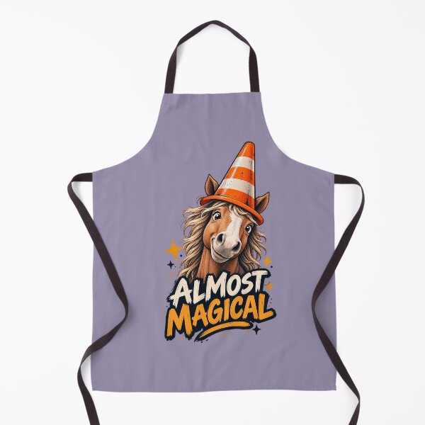 Item preview, Almost Magical Funny Horse Unicorn Humor. designed and sold by Endless7Art.