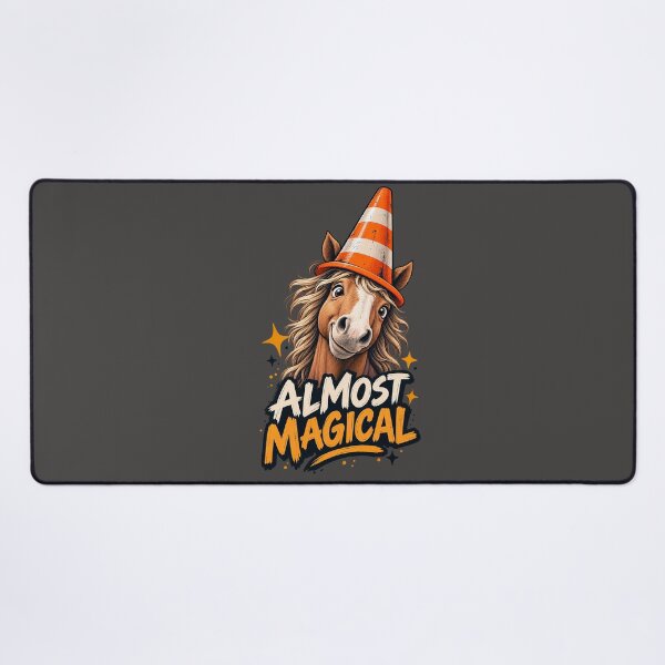 Item preview, Almost Magical Funny Horse Unicorn Humor. designed and sold by Endless7Art.