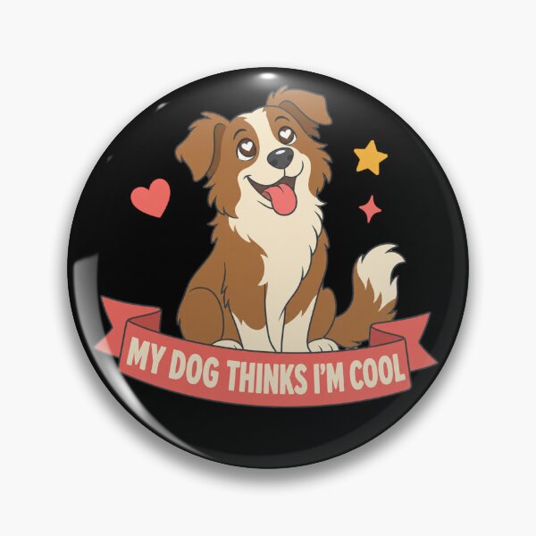 Item preview, My Dog Thinks I'm Cool Funny Dog Lover T-Shirt Gift designed and sold by EpicInks24.