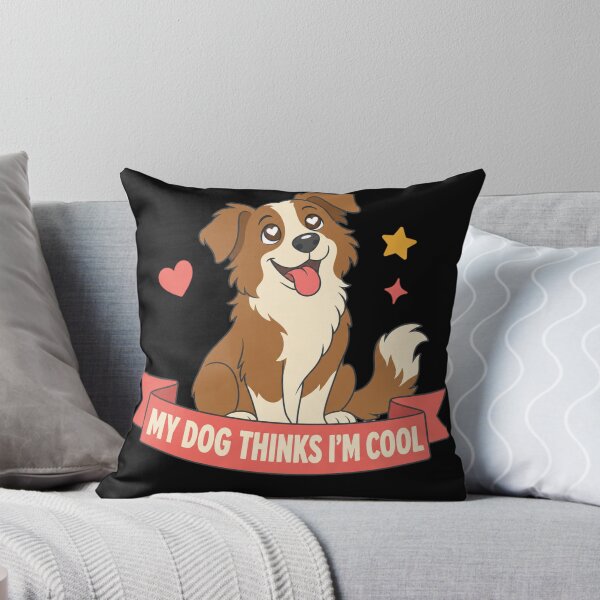 Item preview, My Dog Thinks I'm Cool Funny Dog Lover T-Shirt Gift designed and sold by EpicInks24.