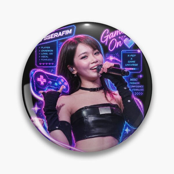 Item preview, Retro Arcade Interface Chaewon Made My Night Vibe designed and sold by Valereekmerch.
