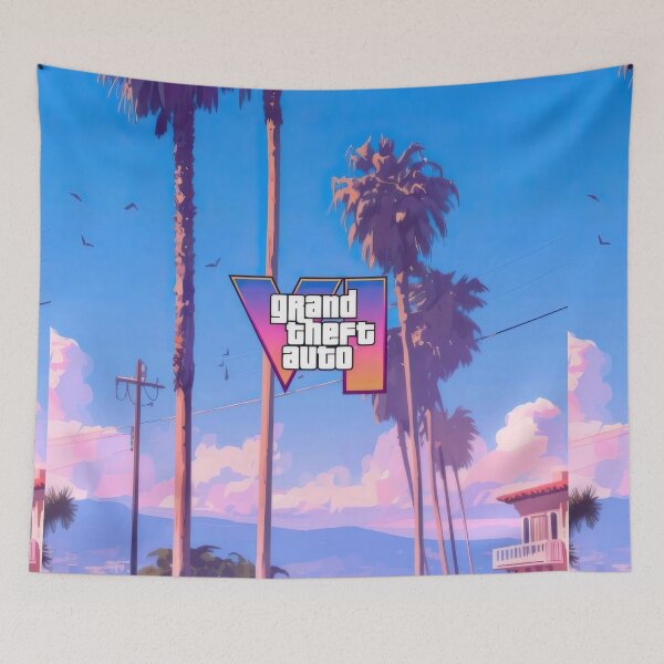 Item preview, Retro Classic Pink Car Tropical Coast - Synthwave Palm Street Graphic Poster designed and sold by Billy Morfo™.