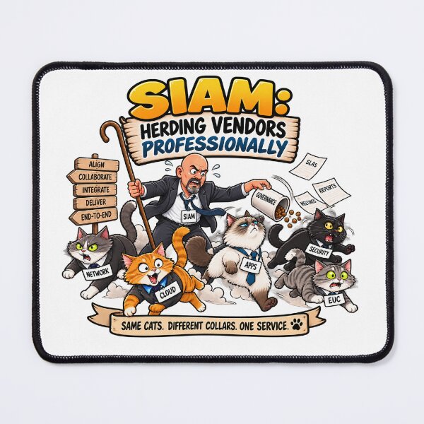 Item preview, SIAM, it's herding cats designed and sold by AlexFilkin.