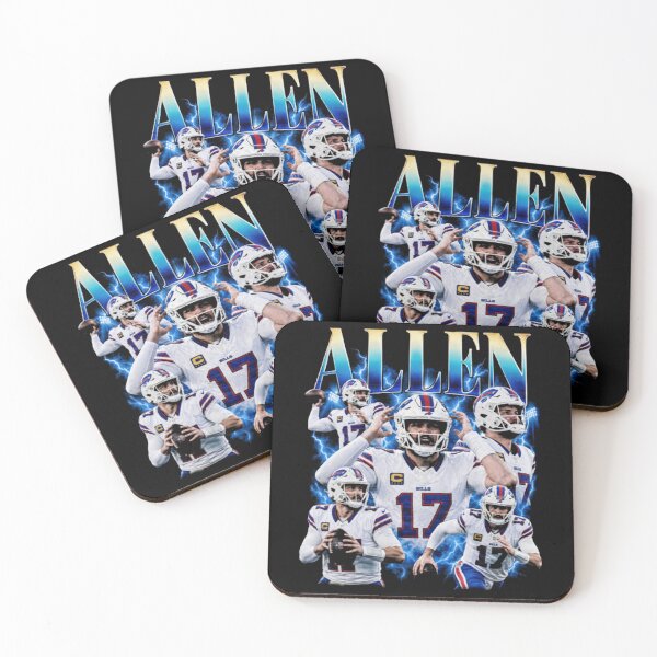 Item preview, Josh Allen Football Collage designed and sold by TinaQuentin.