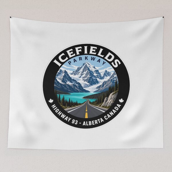 Item preview, Icefields Parkway Alberta Canada Highway 93 Scenic Drive designed and sold by jeshands.