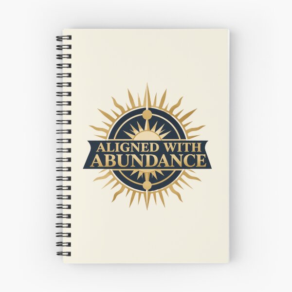 Item preview, Aligned With Abundance – Spiritual Wealth Mindset Design designed and sold by CosmicQuietStudio.