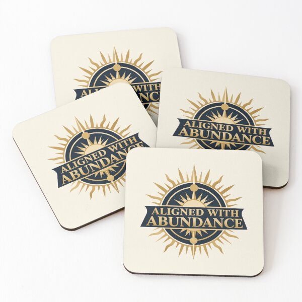 Item preview, Aligned With Abundance – Spiritual Wealth Mindset Design designed and sold by CosmicQuietStudio.