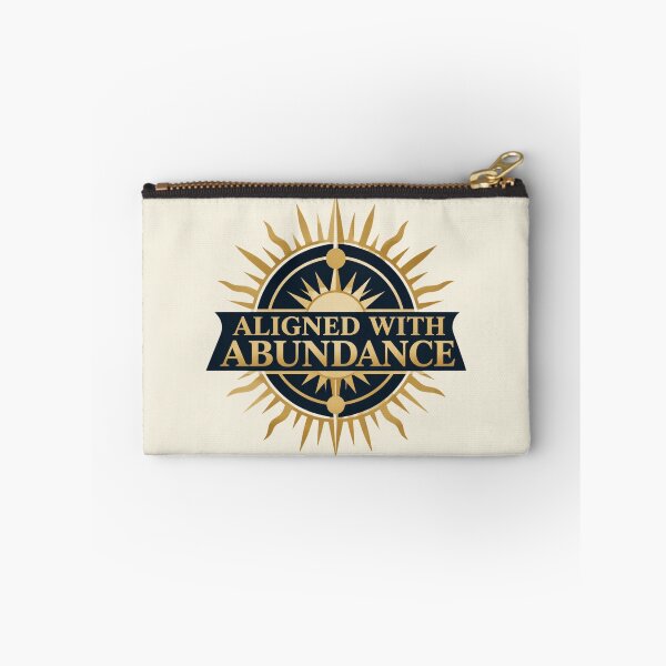 Item preview, Aligned With Abundance – Spiritual Wealth Mindset Design designed and sold by CosmicQuietStudio.