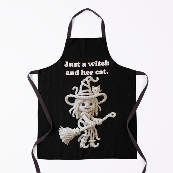 Item preview, A witch and her cat designed and sold by Kamoufleur.