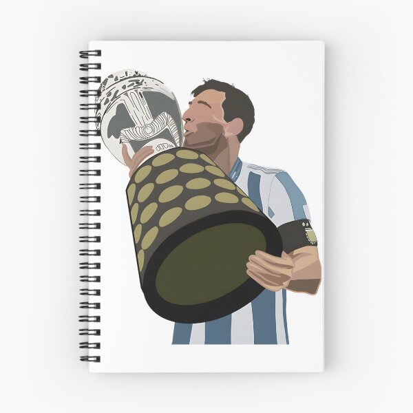 Item preview, Messi Inspired Copa America Football Design for Soccer Fans designed and sold by LyricGoins.