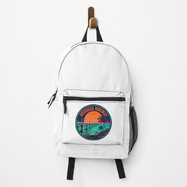 Item preview, Overseas Highway Florida Keys 1980s Synthwave Bridge designed and sold by jeshands.