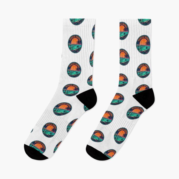 Item preview, Overseas Highway Florida Keys 1980s Synthwave Bridge designed and sold by jeshands.