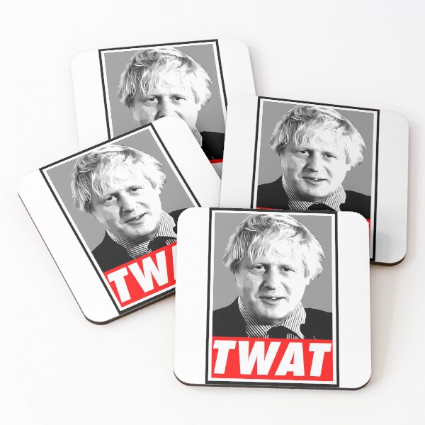 Item preview, Boris Johnson Twat designed and sold by Tsofay.