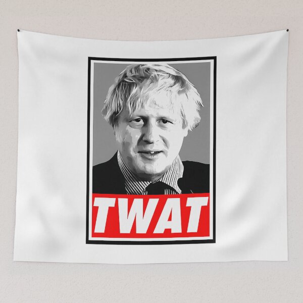 Item preview, Boris Johnson Twat designed and sold by Tsofay.