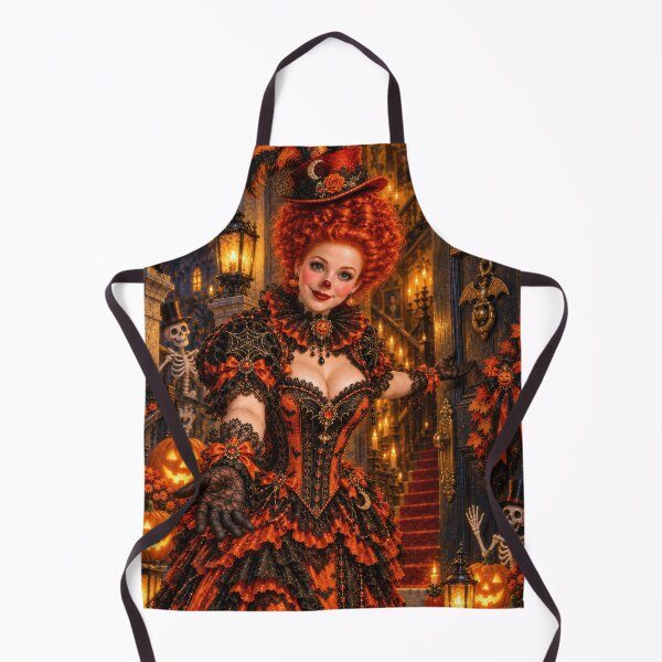 Item preview, Halloween Party Hostess at Door designed and sold by Andy Gambino Art.