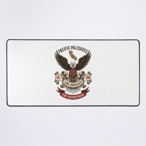 Item preview, Fire Department Service Eagle Shield Retro Varsity Badge designed and sold by AbdullahiStinne.