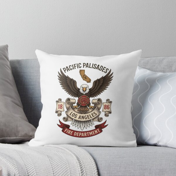 Item preview, Fire Department Service Eagle Shield Retro Varsity Badge designed and sold by AbdullahiStinne.