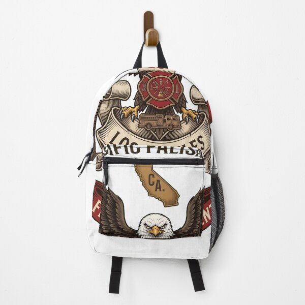 Item preview, Fire Department Service Eagle Shield Retro Varsity Badge designed and sold by AbdullahiStinne.