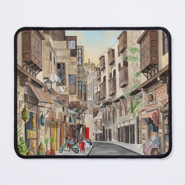 Item preview, Cairo Egypt Travel Poster – Vintage City Print designed and sold by POSTERIOCREW.