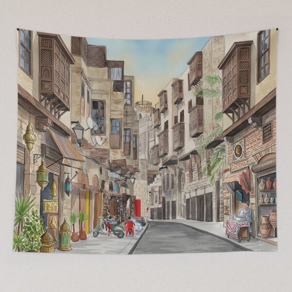 Item preview, Cairo Egypt Travel Poster – Vintage City Print designed and sold by POSTERIOCREW.