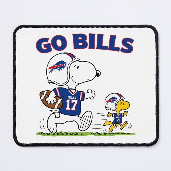 Item preview, Snoopy & Woodstock Buffalo Bills Football Retro F346 designed and sold by GLUVY-THEME.