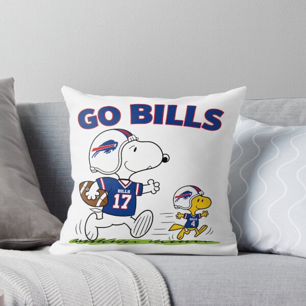 Item preview, Snoopy & Woodstock Buffalo Bills Football Retro F346 designed and sold by GLUVY-THEME.